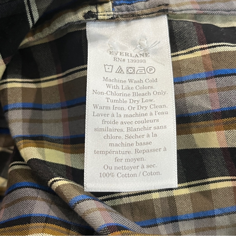 EVERLANE Plaid Field Dress - Picture 5 of 5